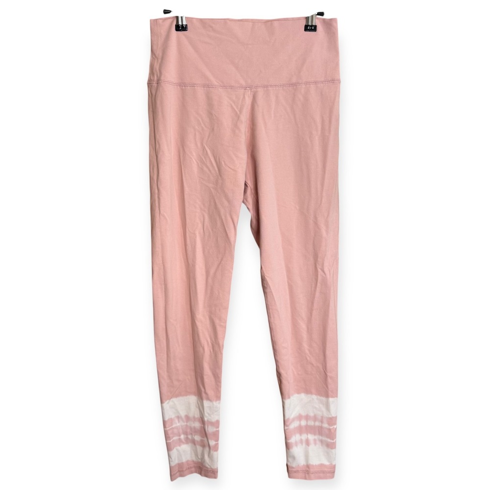 Aerie Chill Play Move Leggings Womens Size Large Pink Tie Dye